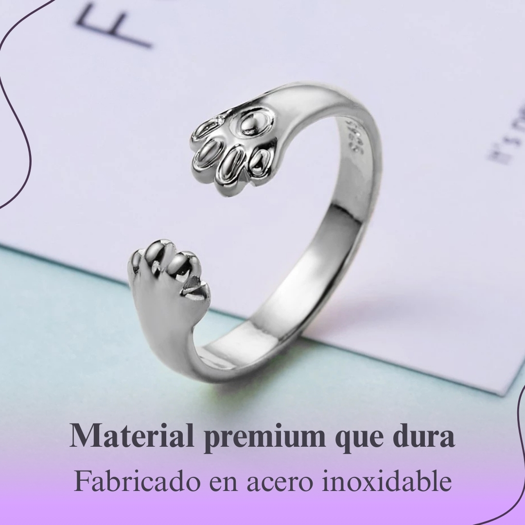 Miniatura 6 de ANILLOS AJUSTABLES CON ABRAZO DE PATITAS